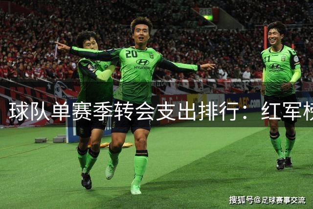 球队单赛季转会支出排行：红军榜首，蓝军强势霸榜